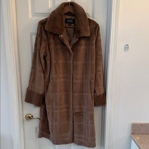Dennis Basso Brown Teddy Jacket